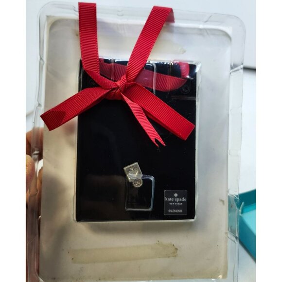 Kate Spade Silver Street "Paint The Town Red" Ornament Frame By Lenox - Picture 5 of 6